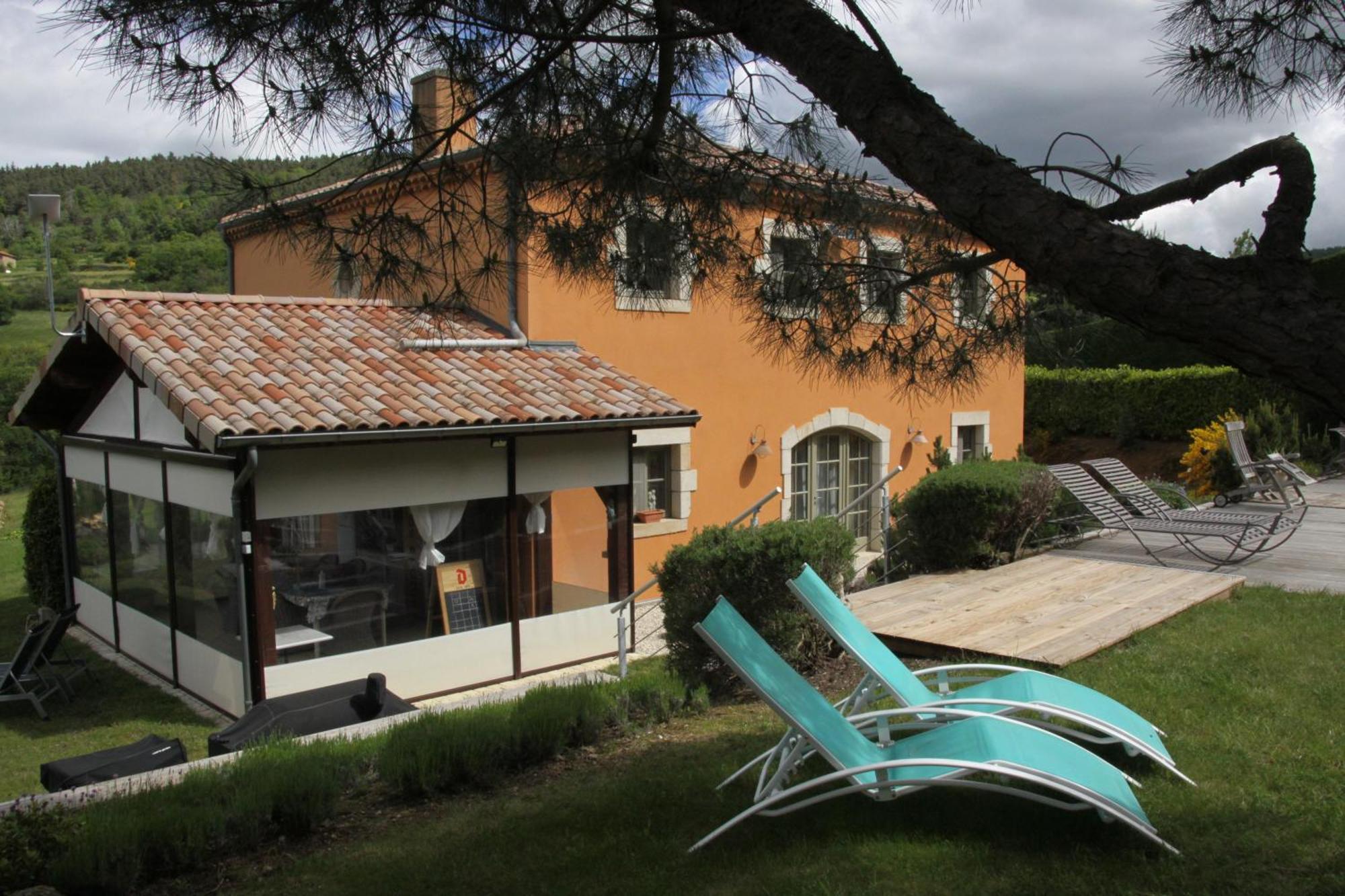 La Bastide De Fontaille Bed and Breakfast Saint-Félicien Buitenkant foto