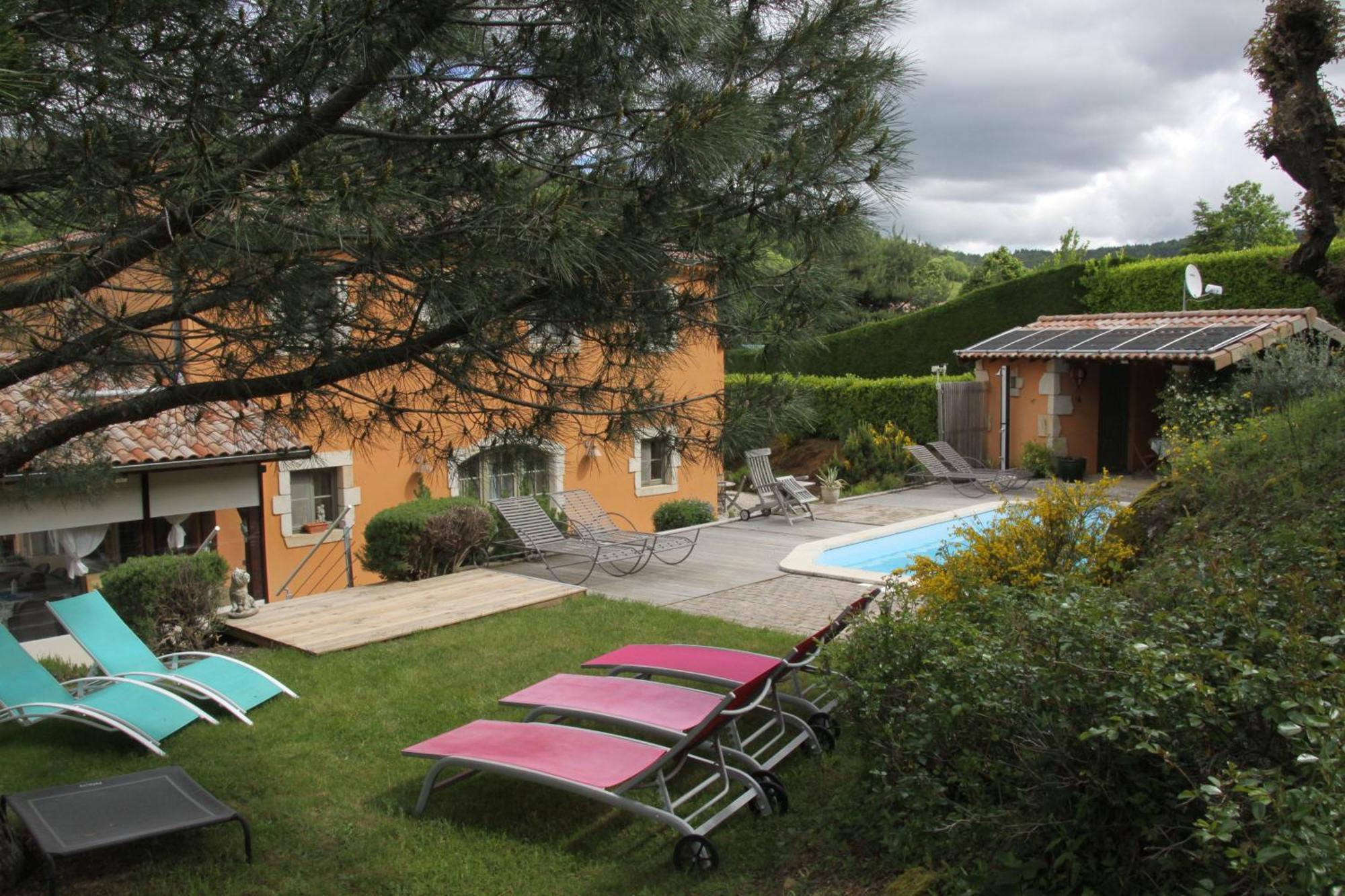 La Bastide De Fontaille Bed and Breakfast Saint-Félicien Buitenkant foto