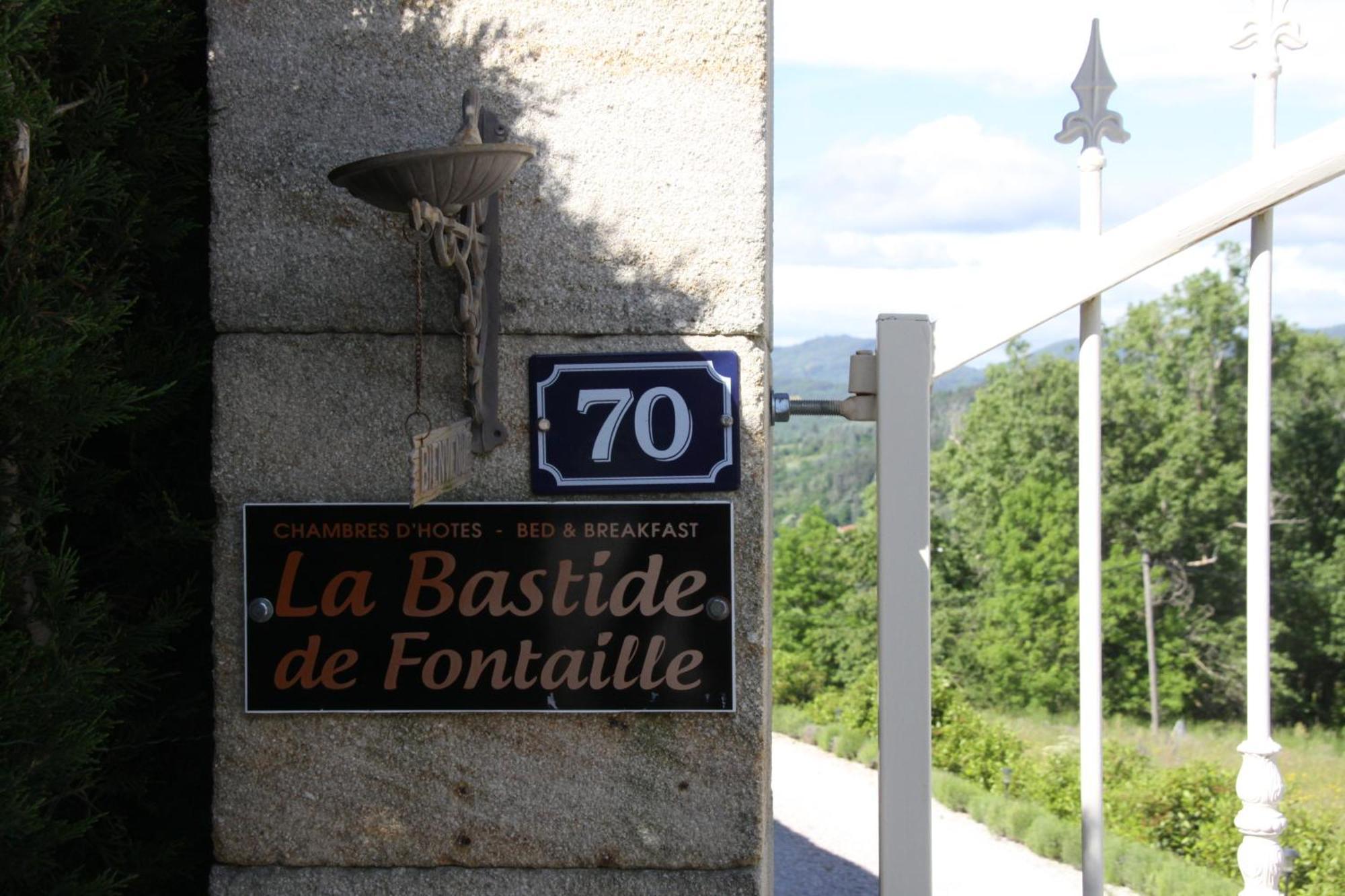 La Bastide De Fontaille Bed and Breakfast Saint-Félicien Buitenkant foto