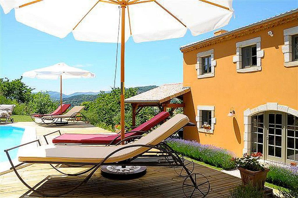 La Bastide De Fontaille Bed and Breakfast Saint-Félicien Buitenkant foto